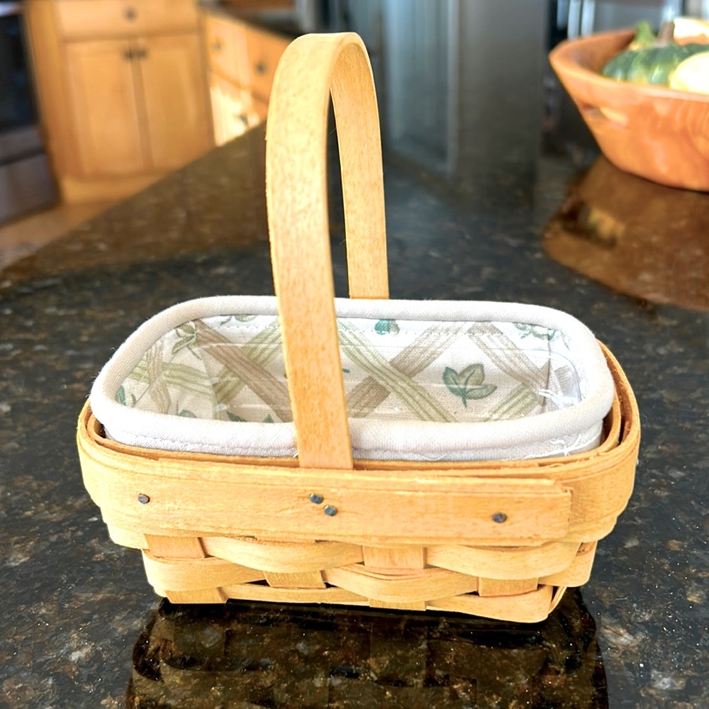 Longaberger Parsley Basket
